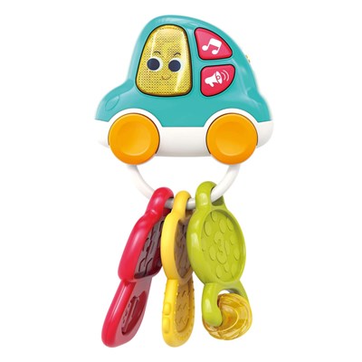 جغجغه دندانگیر موزیکال طرح جاکلیدی هولی تویز Hola Toys مدل A8996_ اسباب بازی نوزادی