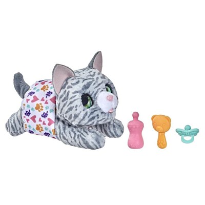 عروسک رباتیک پیشی FurReal Newborns مدل FurReal - Newborns Kitty Interactive Animatronic Plush _عروسک رباتیک