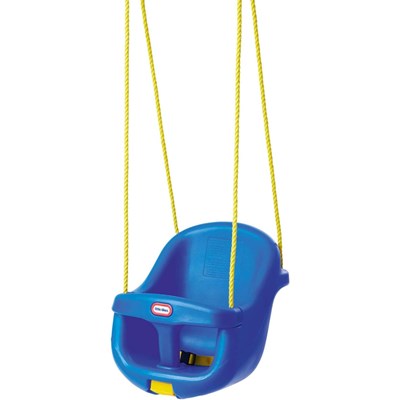 تاب بازی کودک رنگ آبی مدل MGA - Little Tikes - High Back Toddler Swing_اسباب بازی ورزشی