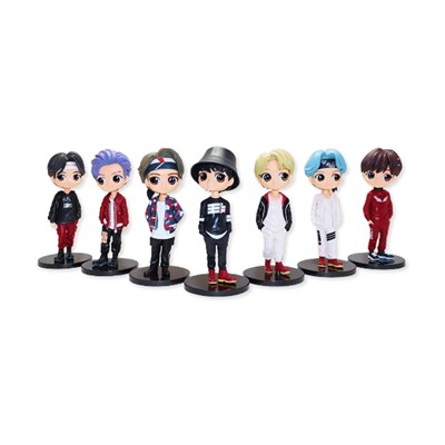 اکشن فیگور گروه بی‌ تی‌ اس BTS مجموعه 7 تایی_اکشن فیگور
