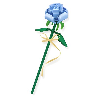 لگو شاخه گل رز آبی مدل 611005