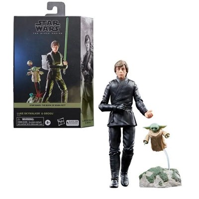 اکشن فيگور 15 سانتی جنگ ستارگان مدل Luke Skywalker and Grogu _اکشن فیگور