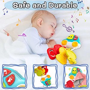 جغجغه دندانگیر موزیکال طرح جاکلیدی هولی تویز Hola Toys مدل A8996_ اسباب بازی نوزادی