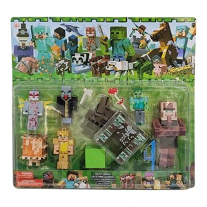 اکشن فیگور مدل ماینکرافت مجموعه 11 عددی MINECRAFT_اکشن فیگور