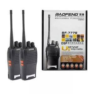 بیسیم واکی تاکی باوفنگ شارژی اورجینال با چراغ قوه بسته دو عددی مدل Baofeng BF-777S talkie-walkie_تفنگ اسباب بازی