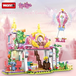 لگو فرندز خانه ویلایی با بالون 543 قطعه مدل WOMA TOY C0257_لگو