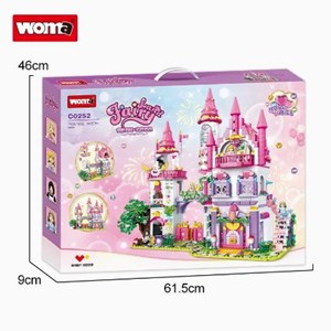 لگو فرندز قصر بزرگ 1892 قطعه مدل WOMA TOY C0252 _لگو
