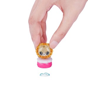 عروسک سورپرایزی رینبوکورنز RainBocoRns سری Eggzania با شاخ آبی _عروسک سوپرایزی