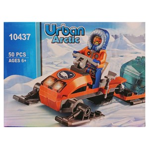 لگو سیتی ماشین برفی قطب شمال 50 قطعه مدل Urban Arctic 10437 _لگو
