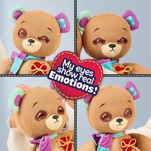عروسک رباتیک تِردی خرس چشم دکمه ای مدل Moose - Thready Bear_عروسک رباتیک
