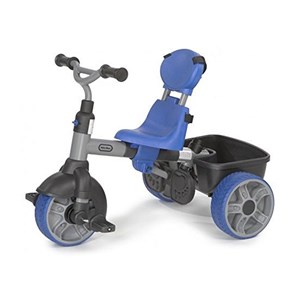 سه چرخه 4 در 1 لیتل تایکس مدل Little Tikes 4-in-1 Basic Edition Trike رنگ آبی_ دوچرخه