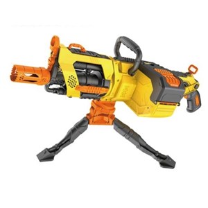 تفنگ اسباب بازی مسلسل رگباری پایه دار تیر فومی Blaster Shots Super Easy Loading Gun _تفنگ اسباب بازی