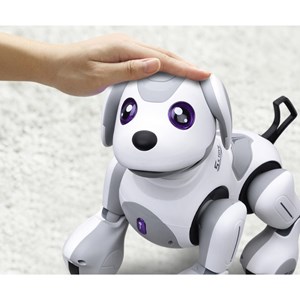 ربات اسباب بازی کنترلی سگ هوشمند لمسی مدل Radio control dog Smart robot dog G14 _ربات اسباب بازی