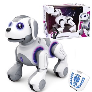 ربات اسباب بازی کنترلی سگ هوشمند لمسی مدل Radio control dog Smart robot dog G14 _ربات اسباب بازی