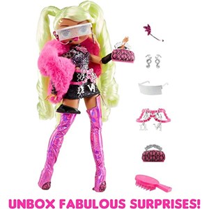 عروسک LOL Surprise سری OMG Fierce مدل MGA - LOL Surprise - OMG Fierce Lady Diva_ عروسک سورپرایزی
