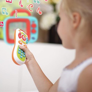 اسباب بازی موزیکال ریموت کنترل آموزشی هولی تویز مدل 3113 Hola Toys music toy remote control_اسباب بازی نوزادی