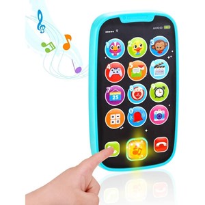 اسباب بازی موبایل لمسی و موزیکال هولی تویز مدل Hola Toys Baby Cell Phone 3127_اسباب بازی نوزادی